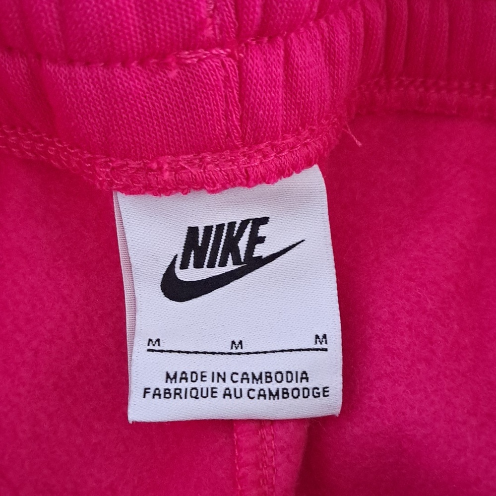 Nike Kids Joggers in Hot Pink and Heather Gray New No Tags Size Medium. - Picture 2 of 4